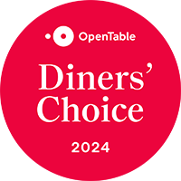 OpenTable Diners' Choice 2024 badge